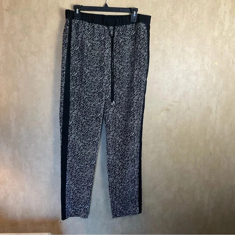 Vince Camuto Women's Drawstring Elastic Waist Cropped Pants Women's Size Medium